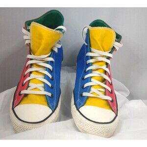 Converse You Customized ‘$999$’ Green Red Yellow Blue Men 12 Women 14 EU 46.5